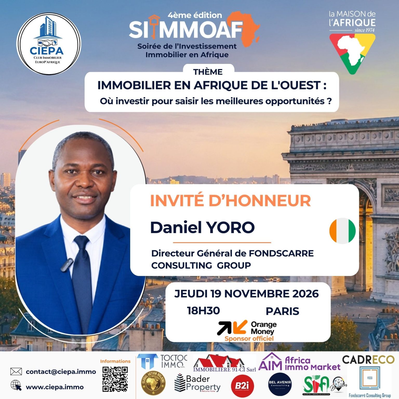 CÔTE D'IVOIRE - INTERVENANT - D YORO