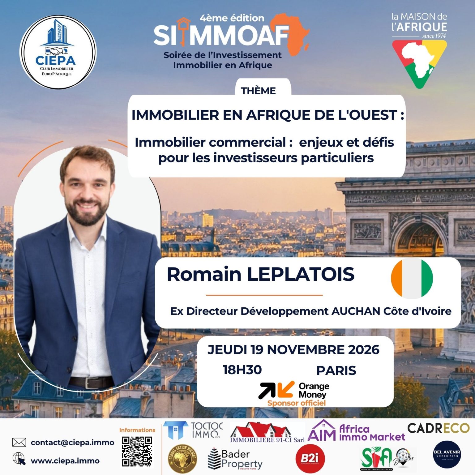 CÔTE D'IVOIRE - INTERVENANT - Romain LAPLATOIS