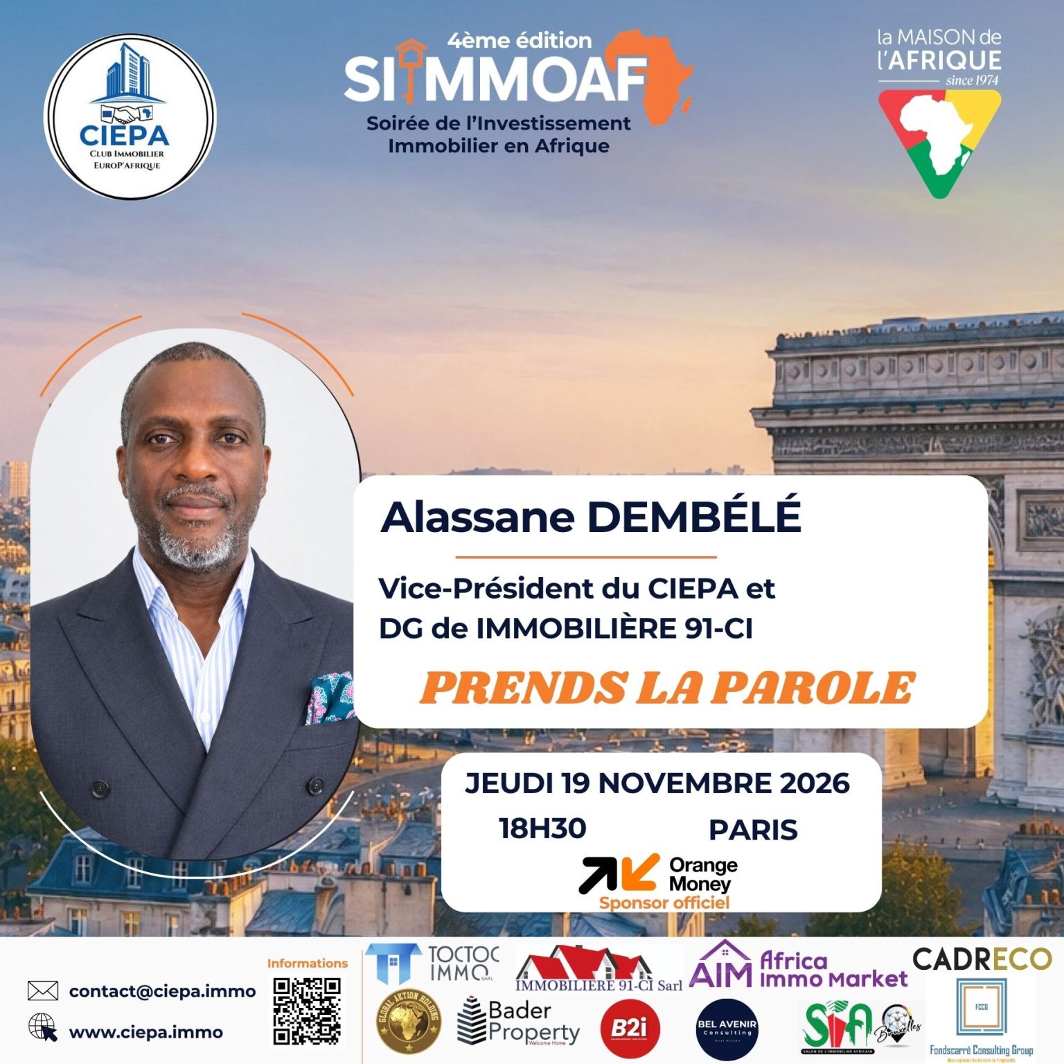 PRENDS LA PAROLE - INTERVENANT - A DEMBELE